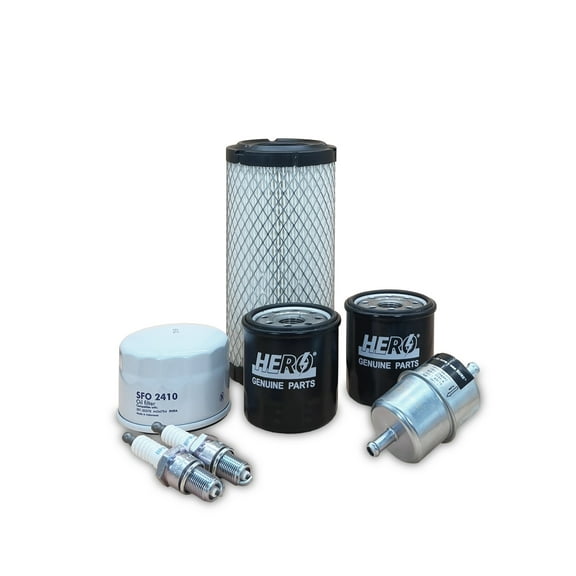 HERO Maintenance Filter Kit For Bobcat ZS4000 Stand-On Mower Filters Compatible With OEM 6673752 7463097 7457774 7457772 414204506