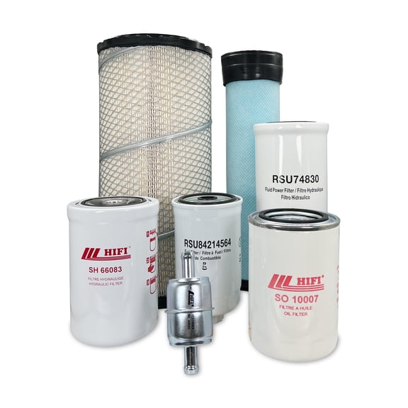 HERO Maintenance Filter Kit For CASE 570LXT Series 2 Loader Landscaper