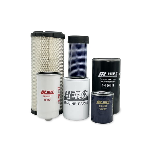 HERO Maintenance Filter Kit For CASE Farmall 40C Compact Tractor