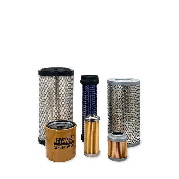 HERO Maintenance Filter Kit For John Deere 17P Excavator