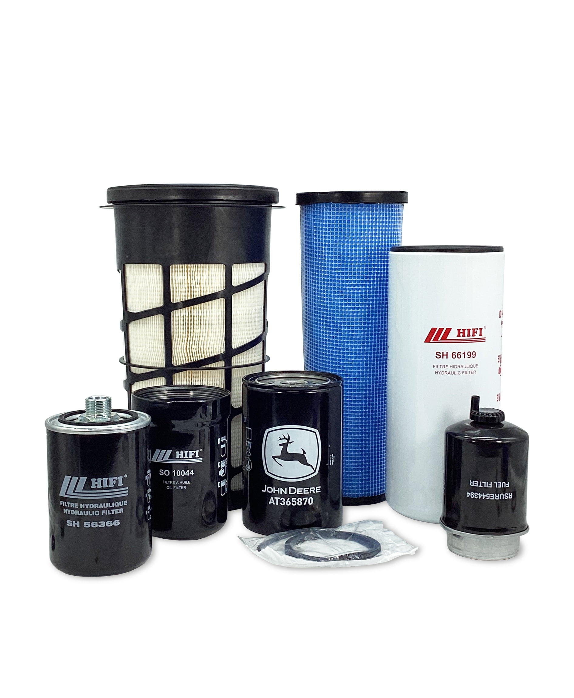 HERO® Maintenance Filter Kit For John Deere 310K Backhoe Loader ...