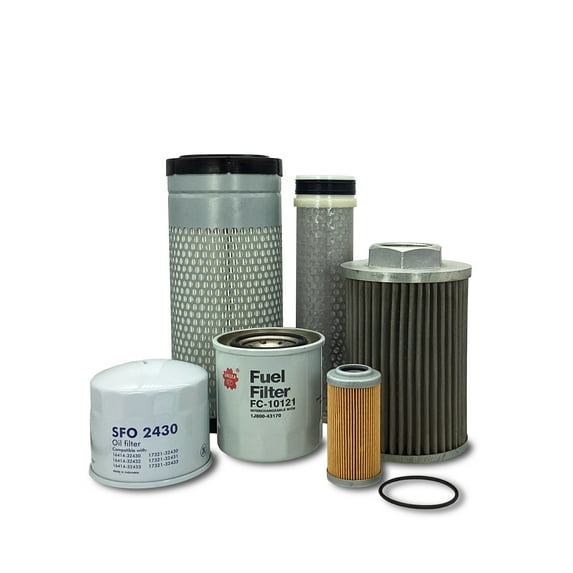 HERO® Maintenance Filter Kit For Kubota KX040-4 Excavator