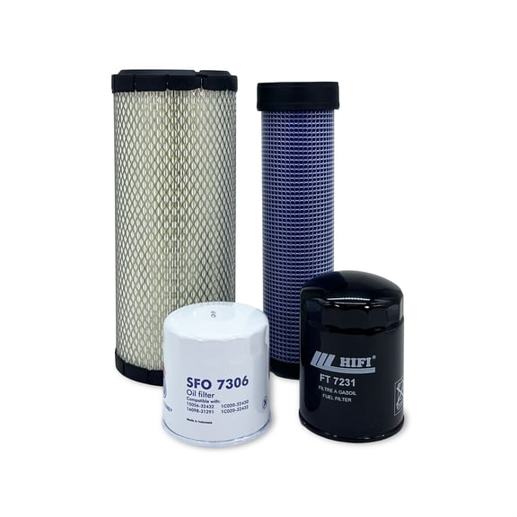 HERO Maintenance Filter Kit For Kubota KX057-5 Excavator