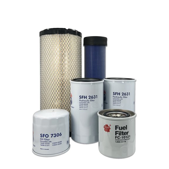 HERO Maintenance Filter Kit For Kubota M7060HD Tractor