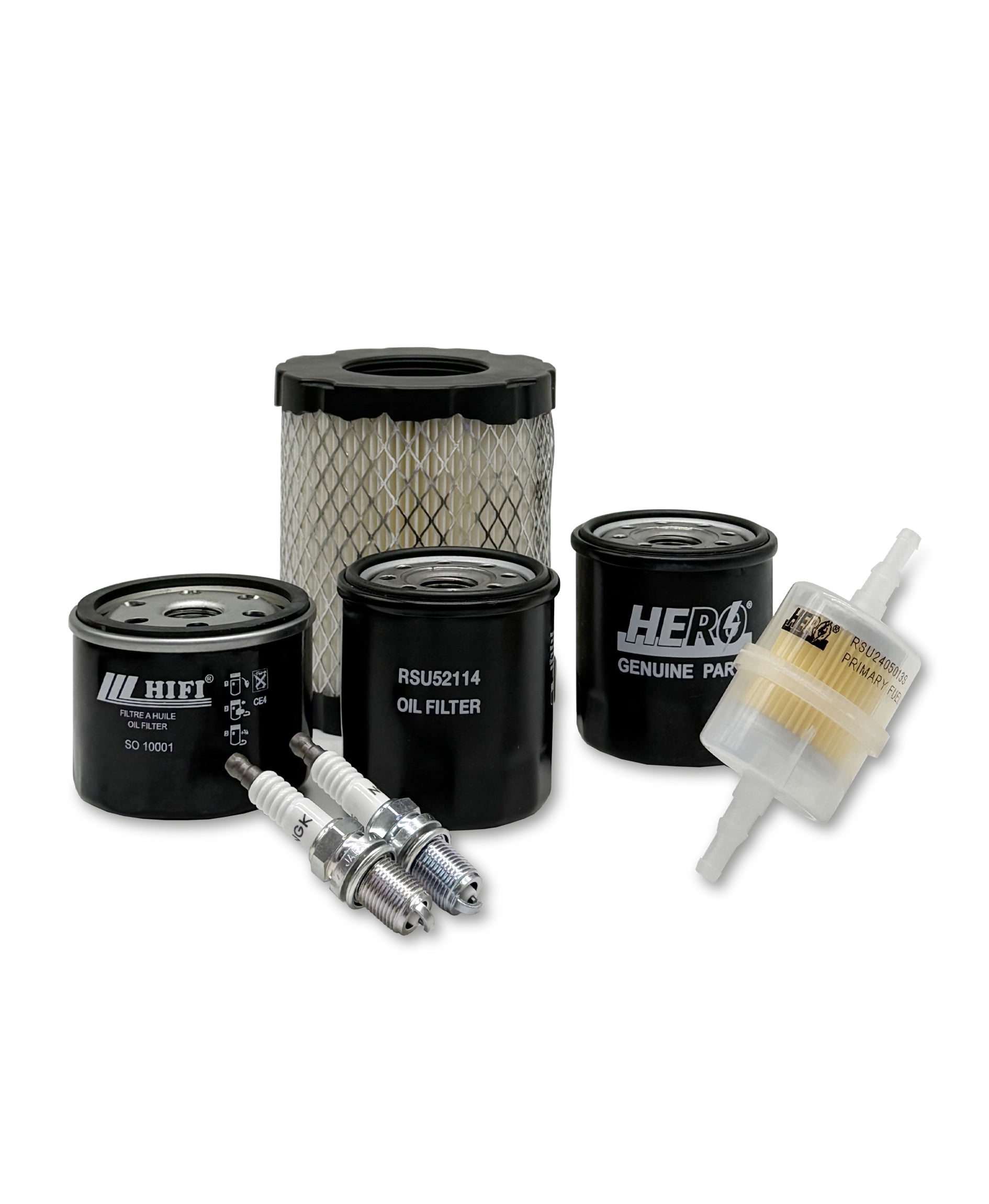 Maintenance Filter Kit HERO® Maintenance Filter Kit For Kubota Z251BR Zero-Turn Mower ...