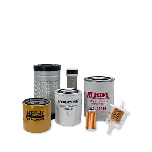 HERO Maintenance Filter Kit For New Holland TZ25DA Compact Tractor