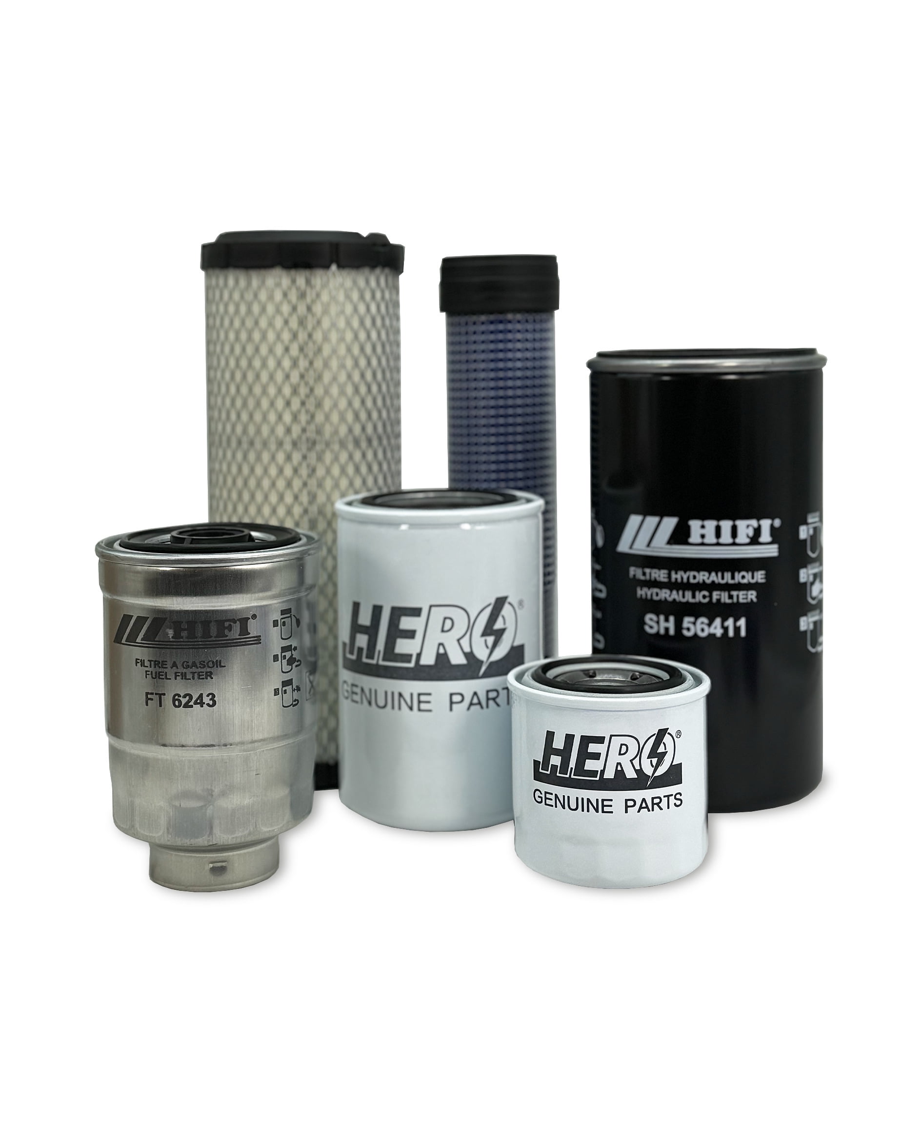 HERO® Maintenance Filter Kit For New Holland WORKMASTER 35 Compact ...