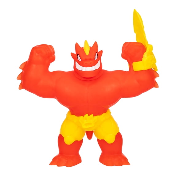 Heroes of Goo Jit Zu Meteor Madness, Stretchy Blazagon Action Figure, Stretches Up To 3x Its Size, Ages 4+