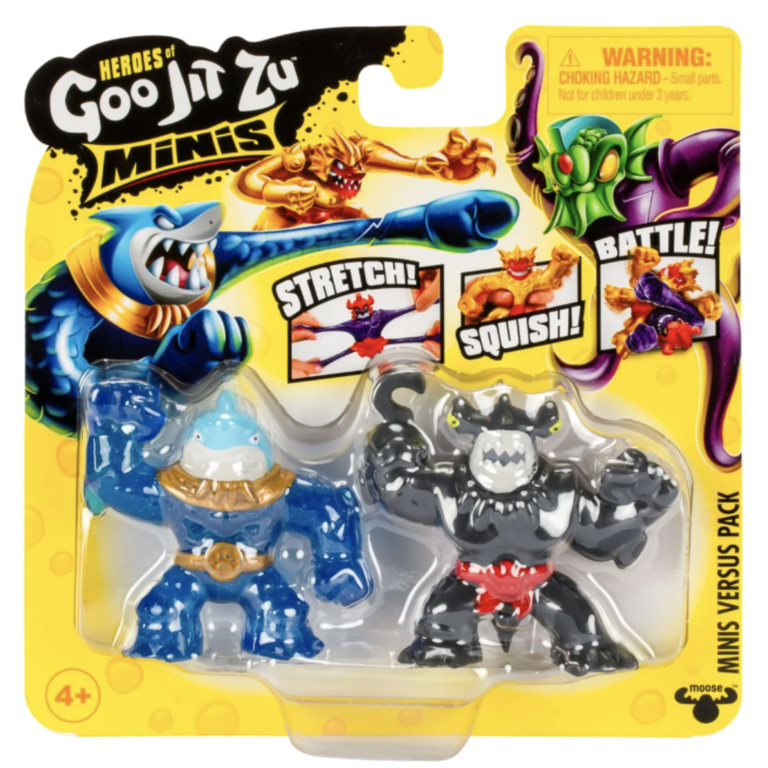 HEROES OF GOO JIT ZU MINIS THRASH VS HAMMERFACE - Walmart.com
