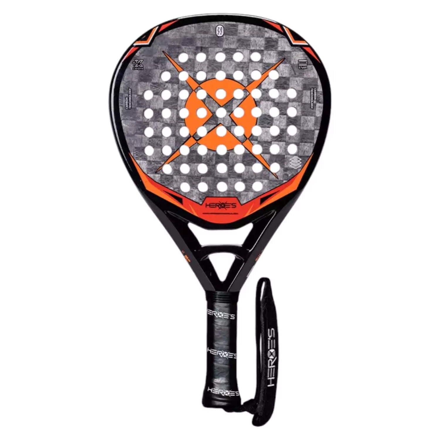 Heroe's Brand Sport Padel Racket VENOM 2023 Intermediate Carbon Fiber