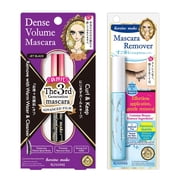Heroine Make Volume and Curl Mascara Advanced Film #01 Black with Speedy Mascara Remover Set US Version