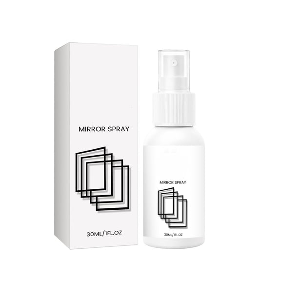 HEROOY Mirror Window Film Spray Temporary Reflective Coating for Home Glass Windows, One-Way Peep Mirror Effect, 1.0oz