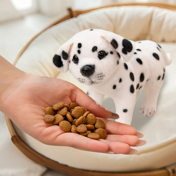 HEROOY Upgraded Adorable Simulated Plush Puppy Toy - Cuddly Sleep Buddy Birthday Present E I