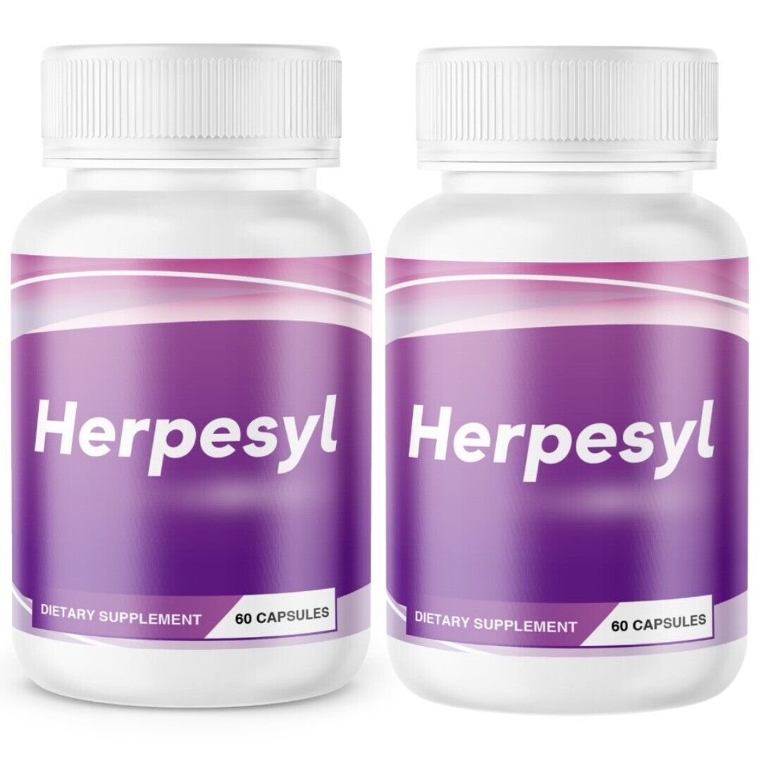 HERPES TREATMENT MAXIMUM STRENGTH 60 CAPSULES (Pack of 2)