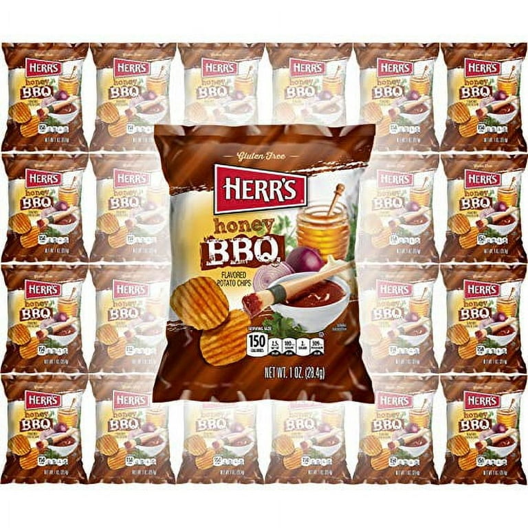 Honey BBQ Ripple Potato Chips – Herr's