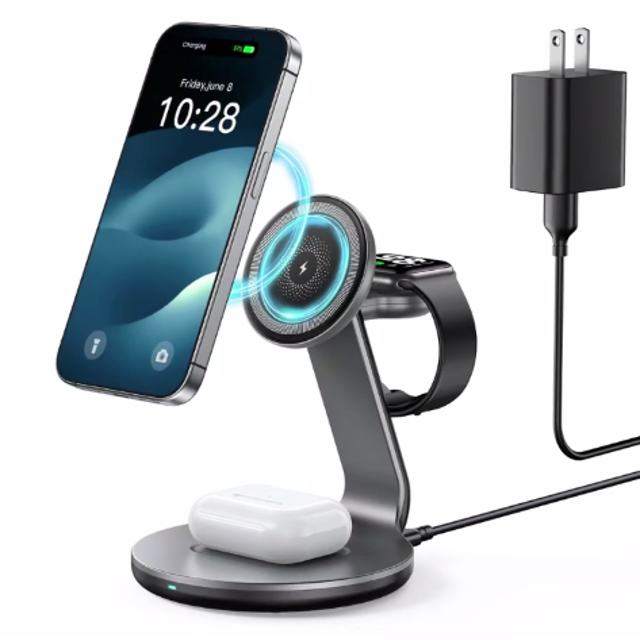 HERRBOL 3in1 Charging with Magsafe WirelessCharger