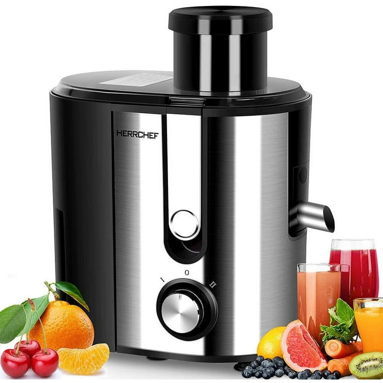 GorillaRock Juicer Machine | Fruit and Vegetables Juice Maker | Stainless Steel | Commercial Juice Extractor 110V