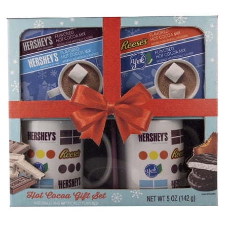 Hershey 2 Mug Set with 4pk Cocoa
