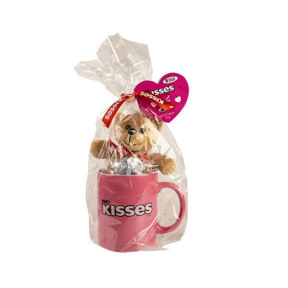 Hersheys Kisses 22oz Mug with Plush and Chocolate (8pcs)
