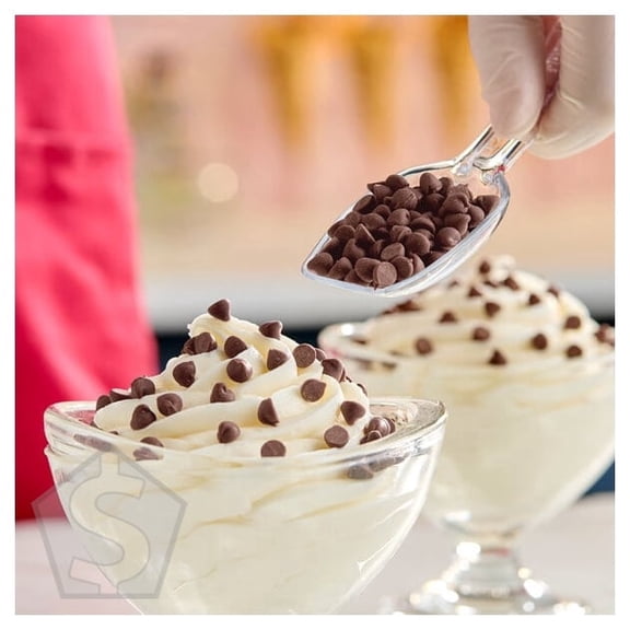 HERSHEY'S 25 lb. Mini Semi-Sweet Chocolate 4M Baking Chips