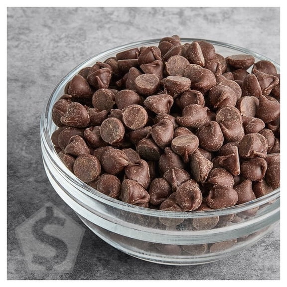 HERSHEY'S 25 lb. Semi-Sweet Chocolate 1M Baking Chips