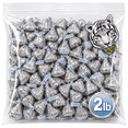 thumbnail image 1 of HERSHEY'S HUGS Milk Chocolate and White Creme , 2LB Bulk -Individually Wrapped, 1 of 5