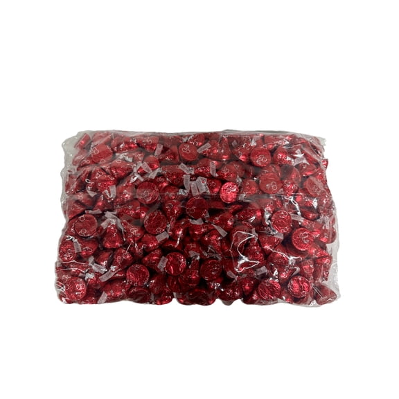 HERSHEY'S KISSES Cherry Cordial Flavored Milk Chocolate 5 Pound Bag