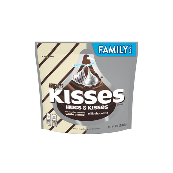 HERSHEY'S KISSES and HUGS Chocolate Candy Assortment, 15.6 oz, 3 Pack