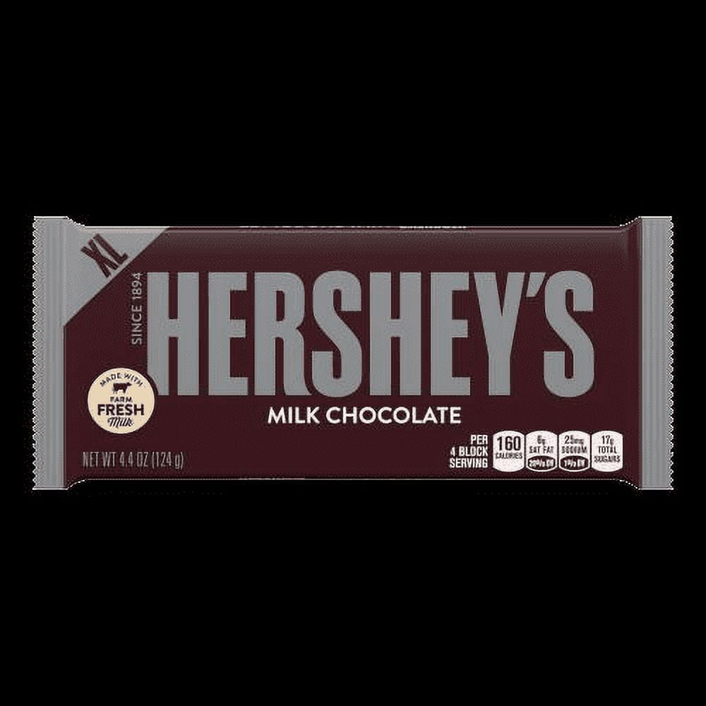 Hersheys XL 4.4 oz Chocolate Bar with Wonka Wrapper – Legendary Letters