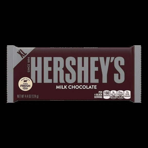 HERSHEY'S Milk Chocolate Bar XL - 4.4oz