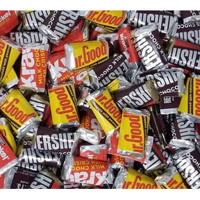 HERSHEY'S Miniatures Chocolate Candy Bars Assortment - Bulk Pack, 2 Pounds