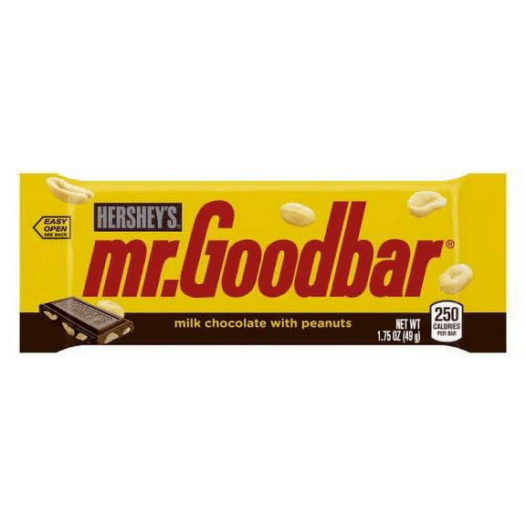 HERSHEY'S Mr. Goodbar Milk Chocolate Candy Bar - 1.75oz (Pack of 20)