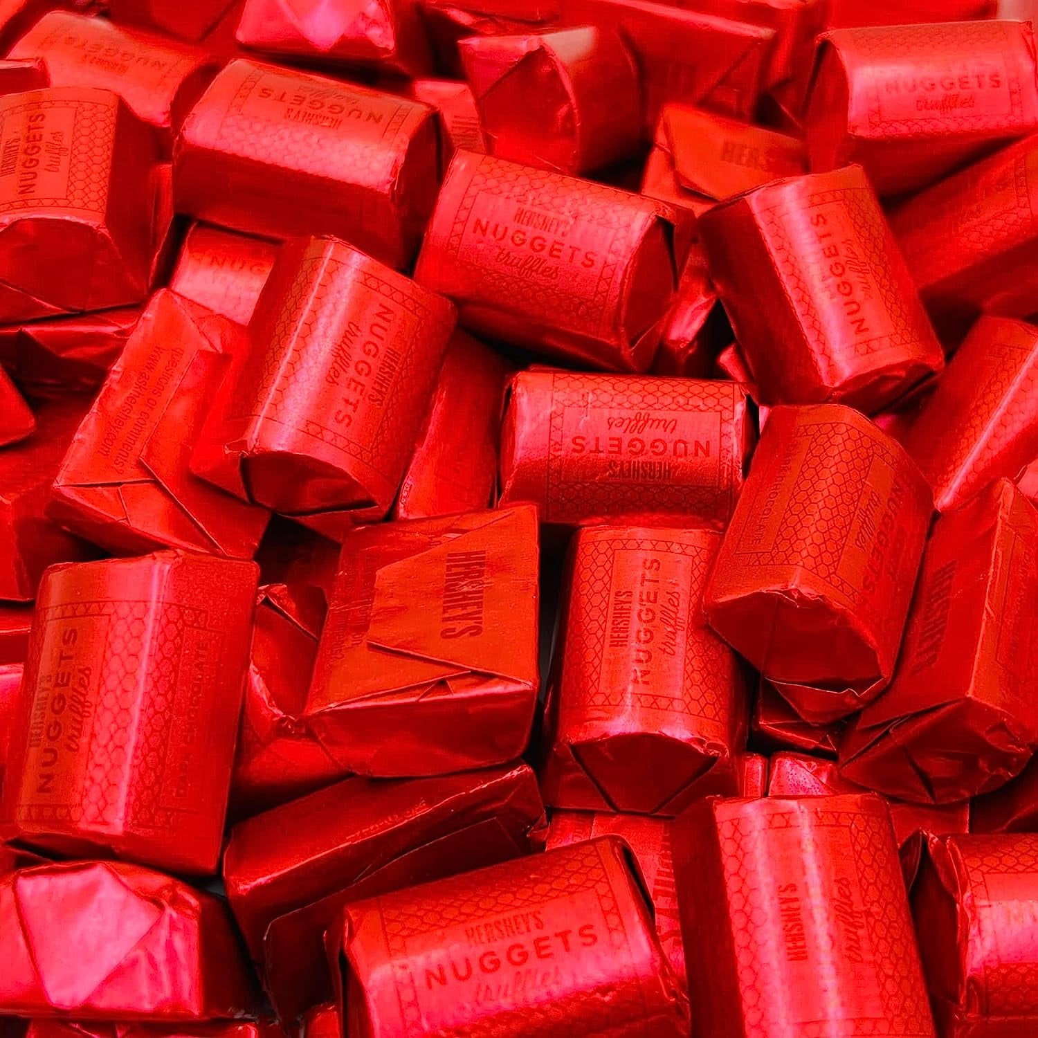 HERSHEY'S NUGGETS Dark Chocolate Truffles Candy 2 Pound Bag Approx