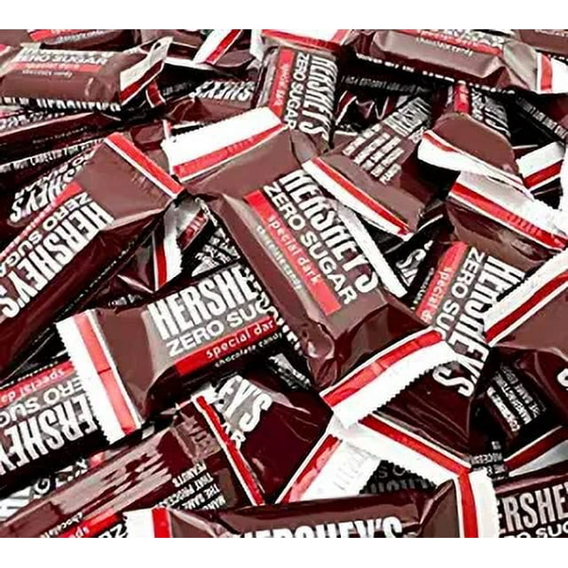 HERSHEY’S ZERO SUGAR SPECIAL DARK Sugar Free Mildly Sweet Chocolate