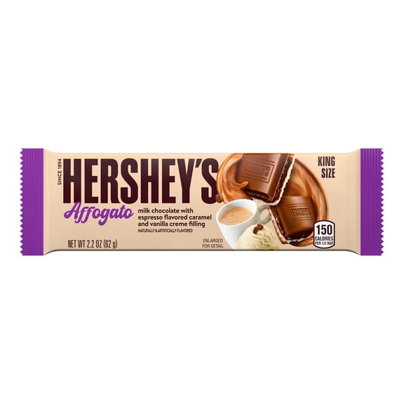 Hershey's Affogato Flavored King Size, Candy Bar, 2.2 Oz