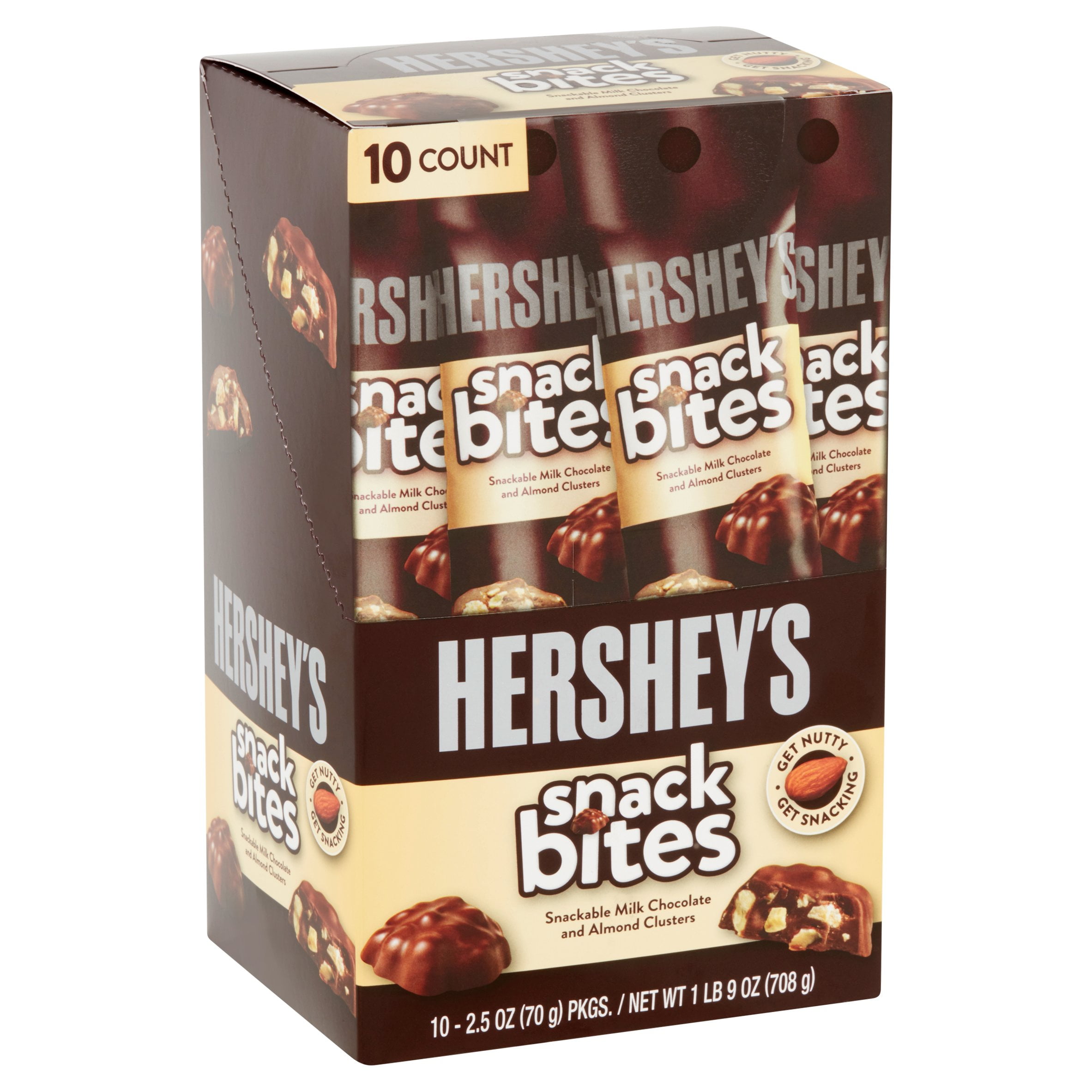 Hershey's Snack Bites, 2.5 oz, 10 count