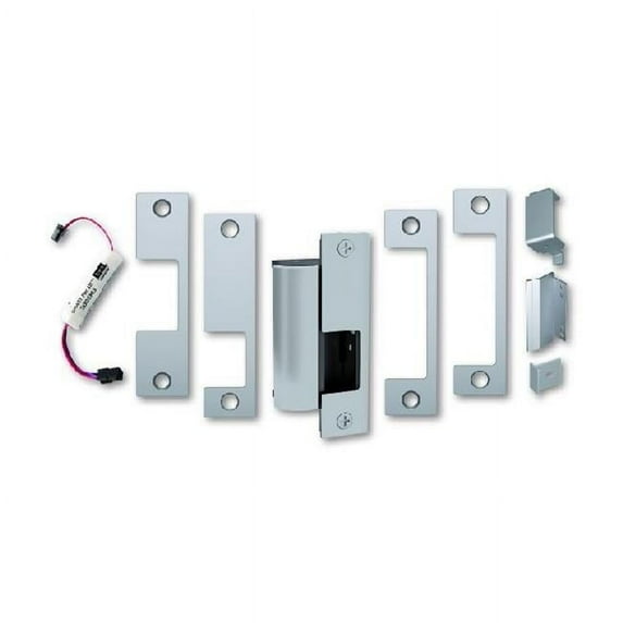 Electric Door Strike, Stainless Steel, Satin Stainless Steel, For Use With: Strike Plate 4-7/8 in
