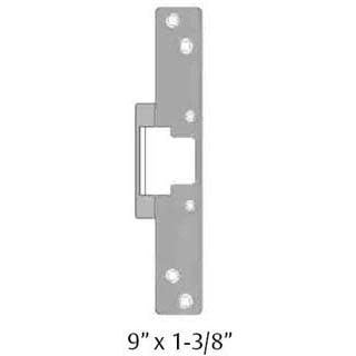 HES 791 Faceplate For HES 7000 Series Electric Strikes For Cylindrical Locksets Satin Brass