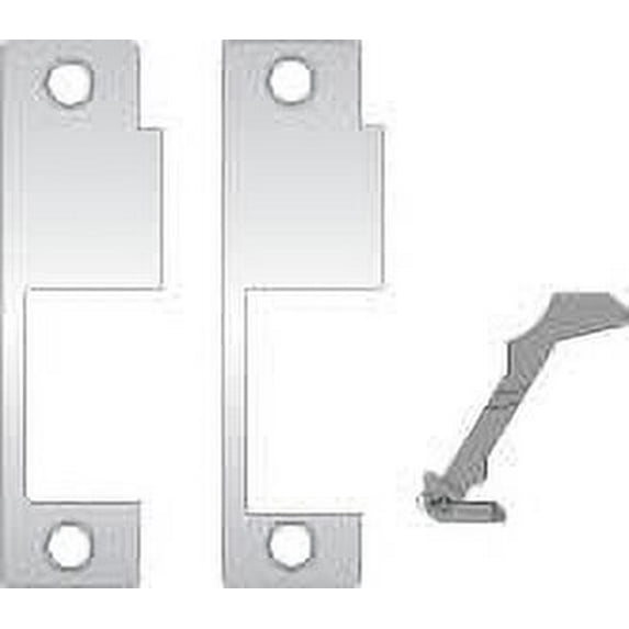 HES 852K-613 8500 Series Radius Corners and Flat Faceplate, 4 7/8" x 1 1/4", Oil Rubbed Bronze Toned