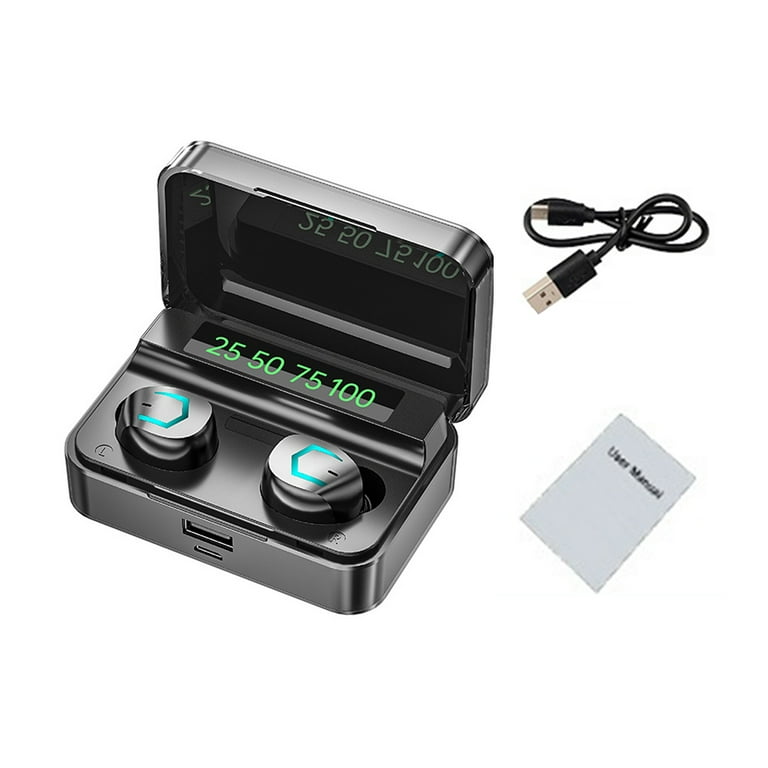 Earbuds with fingerprint outlet