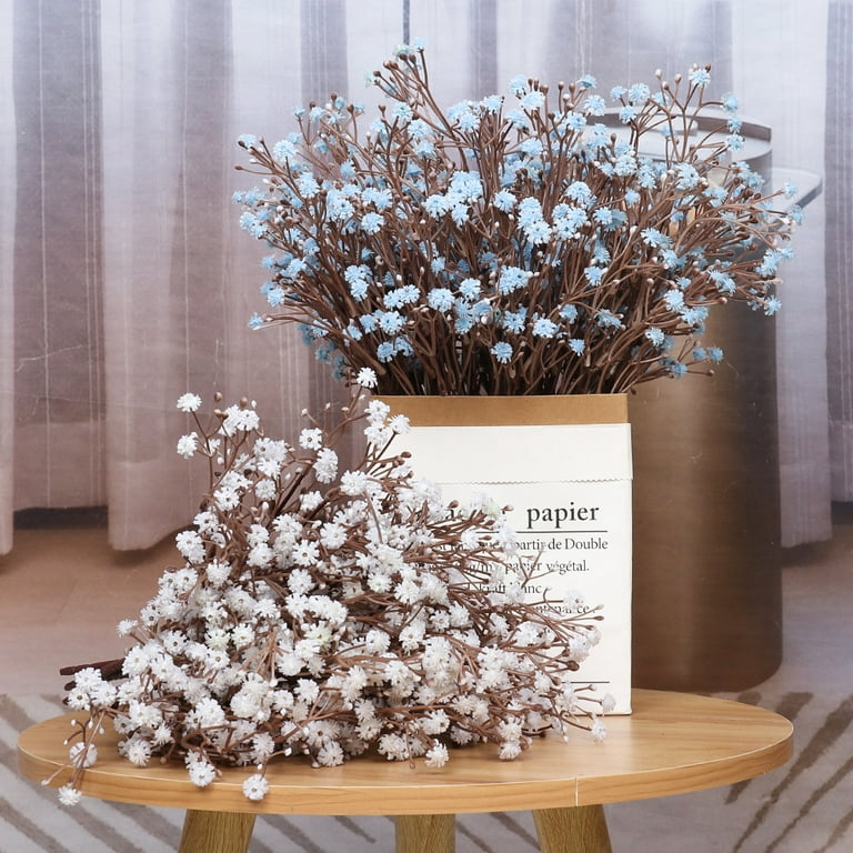 Artificial Baby's Breath Bouquet Plastic Fake Flowers Home Living Room  Table Decoration Fake Flowers Eternal Flowers