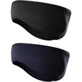 thumbnail image 1 of HESHENG Fleece Ear Warmers Headband Winter Ear Muffs for Men Women Kids in Cold Weather, Running Yoga Skiing Riding Bike Ear Cover, 1 of 7