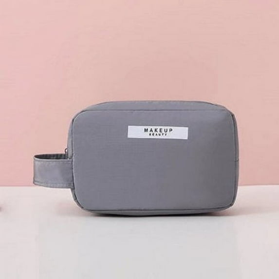 HESHENG Large Makeup Bag Zipper Pouch Travel Cosmetic Organizer for Women and Girls