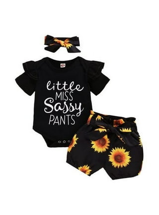 Clobay Top and Pant for Girls (Black, 0-3 Months) : : Clothing &  Accessories