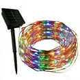 thumbnail image 1 of HESHENG Solar Warm White Fairy Lights,Waterproof 5M 50LEDs Solar String Lights, Super Bright Copper Wire Solar Lights Outdoor for Tree, Patio, Garden, Party Decoration, 1 of 9