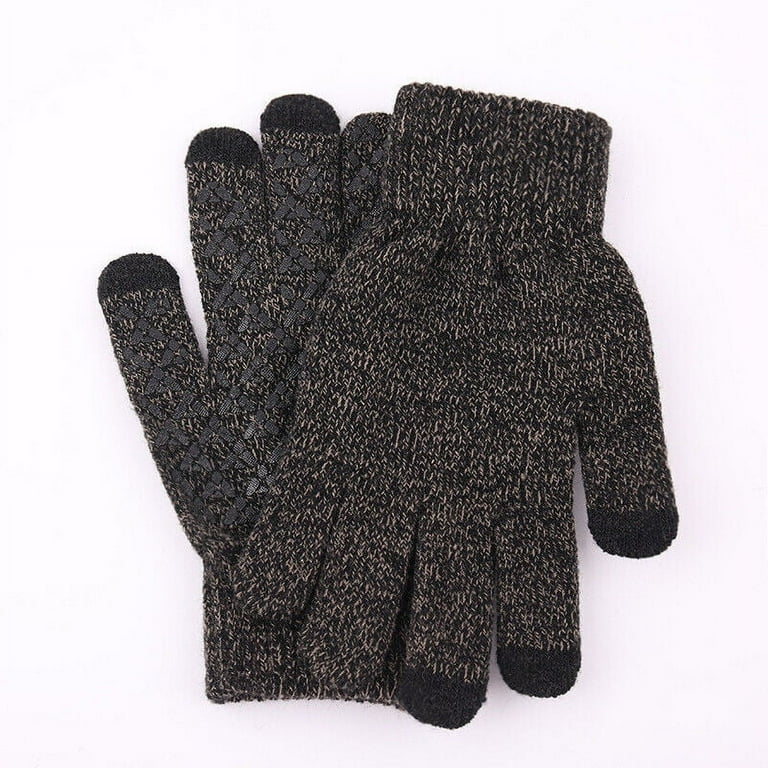 Unisex Mittens Dark Gray Unisex Mittens Dark Gray