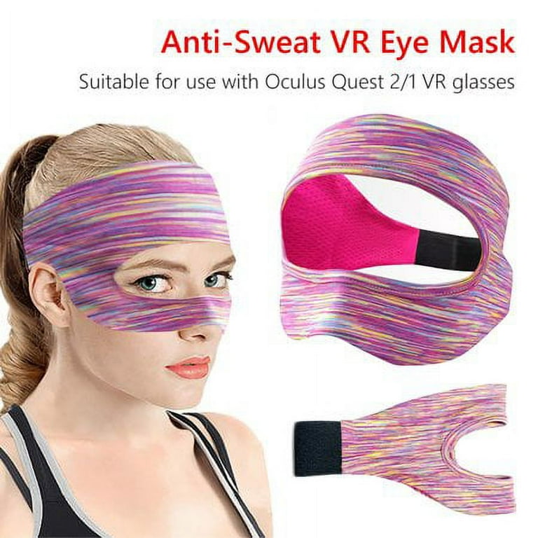 HESHENG VR Eye Mask Cover Breathable Sweat Band for Meta/Oculus