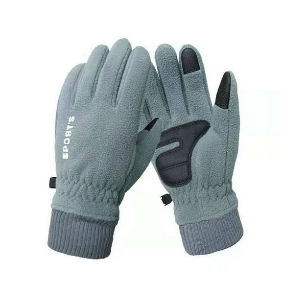 HESHENG Winter Gloves for Men Women, Touchscreen Anti-Slip Windproof Gloves Cold Weather Warm Thermal Gloves for Hiking Cycling Skiing Running