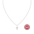 thumbnail image 1 of HESHPAWS S925 Sterling Silver Cross Necklace for Women Cross Chain Jewelry Gifts （with Gift Box), 1 of 9