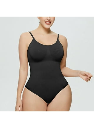 Fajas Bodysuit for Women Shapewear Body Shaper Zipper One Piece Tummy  Control Women's Summer Comfort Tummy Shapewear, A, Medium : :  Clothing, Shoes & Accessories